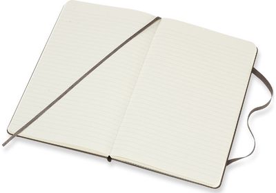 Užrašinė Moleskine HARD CLASSIC, 13x21 cm, 240 psl., linijomis, Brown