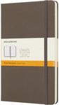 Užrašinė Moleskine HARD CLASSIC, 13x21 cm, 240 psl., linijomis, Brown