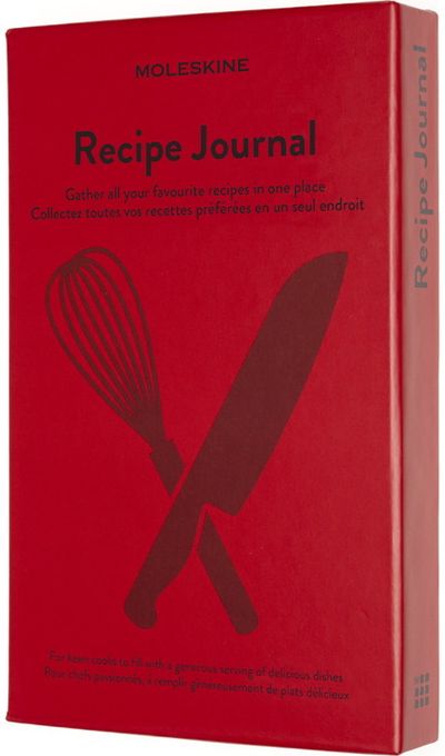 Užrašinė Moleskine receptams PASSION RECIPE JOURNAL dėžutėje, 13x21 cm, 400 psl.