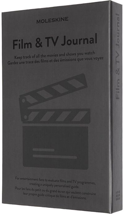 Užrašinė Moleskine PASSION FILM&TV JOURNAL dėžutėje, 13x21 cm, 400 psl.