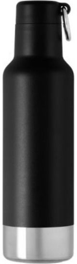 Nerūdijančio plieno gertuvė MAKU WITH CLIP BLACK, 500 ml