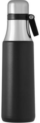 Nerūdijančio plieno gertuvė MAKU WITH CLIP STEEL, 500 ml