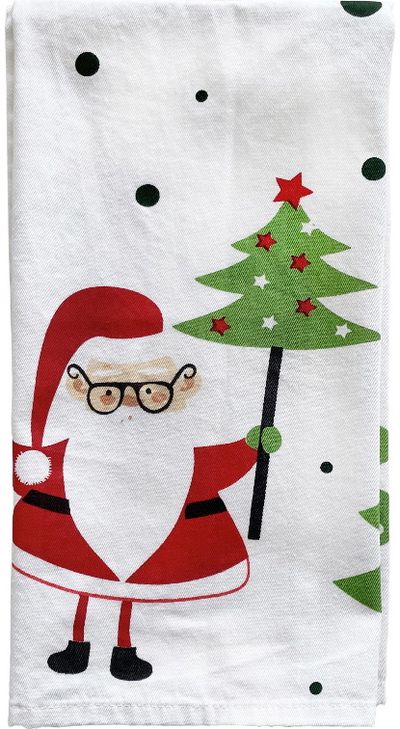 Virtuvinis rankšluostėlis COLOURFUL XMAS, 45x65 cm