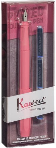 Plunksnakotis Kaweco PERKEO+kapsulės, M, Peony Blossom, bl