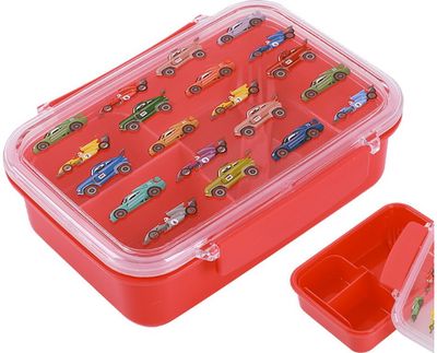 Pietų dėžutė CARS su skyreliu ir įrankiais