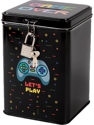 Taupyklė LET'S PLAY su spynele, 15,3x10,6x10,6 cm