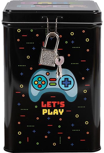 Taupyklė LET'S PLAY su spynele, 15,3x10,6x10,6 cm