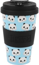 Kelioninis termo puodelis PANDA, 435ml