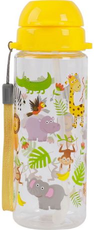 Plastikinė gertuvė KIDS ANIMALS, 400ml