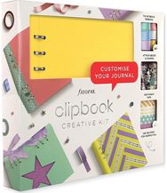 Užrašinė FILOFAX Clipbook Creative Kit, A5, keičiami lapai, Lemon
