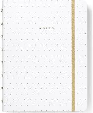 Užrašinė FILOFAX Moonlight, A5, keičiami lapai, White