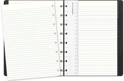 Užrašinė FILOFAX Saffiano Metallic, A5, keičiami lapai, Rose Gold