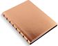 Užrašinė FILOFAX Saffiano Metallic, A5, keičiami lapai, Rose Gold