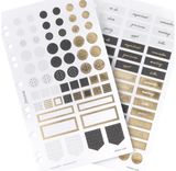 Priedai FILOFAX užrašinėms: lipdukai, Moonlight