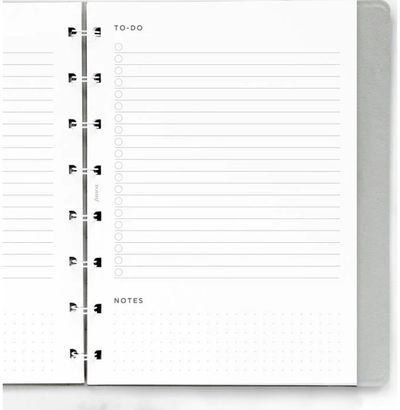 Priedai FILOFAX užrašinėms: lapai To Do, A5, 80 gsm, 56 l.