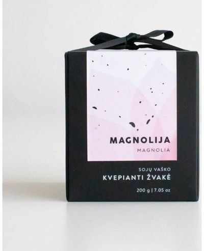 Kvepianti sojų vaško žvakė ODORO MOOD MAGNOLIJA