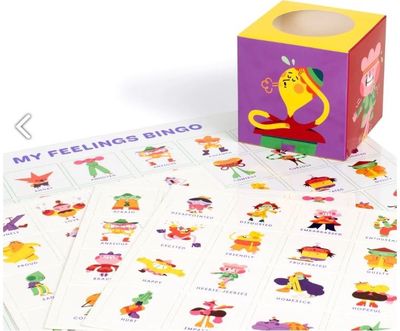 Stalo žaidimas MY FEELINGS BINGO (EN)