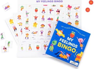 Stalo žaidimas MY FEELINGS BINGO (EN)