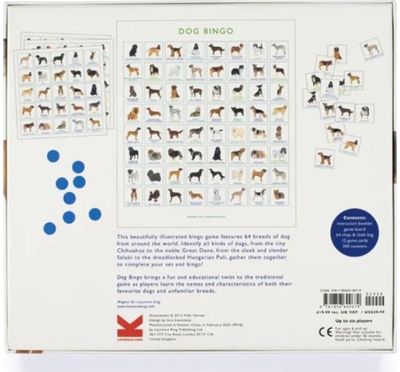 Stalo žaidimas DOG BINGO (EN)