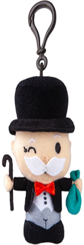 Pliušinis pakabinamas žaislas MR. MONOPOLY 14 cm.