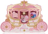 Vonios rinkinys LITTLE PRINCESS karietos dėžutėje (vonios putos+vonios burbulas+ muilas), 80ml+50g+20g