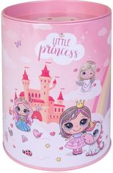 Vonios rinkinys LITTLE PRINCESS taupyklėje (vonios putos+vonios burbulas+kempinė ), 80ml+50g+10g