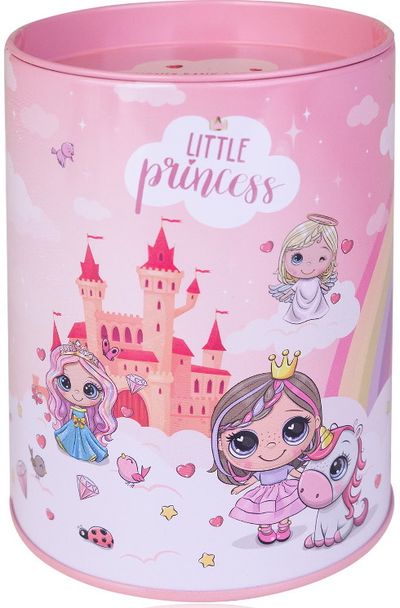 Vonios rinkinys LITTLE PRINCESS taupyklėje (vonios putos+vonios burbulas+kempinė ), 80ml+50g+10g