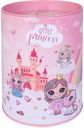 Vonios rinkinys LITTLE PRINCESS taupyklėje (vonios putos+vonios burbulas+kempinė ), 80ml+50g+10g