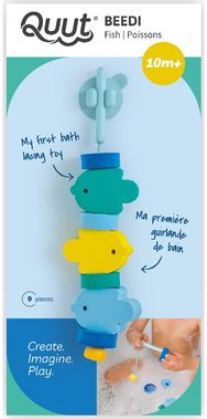 Vonios žaislas varstymui QUUTOPIA Fish