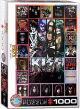 Dėlionė EUROGRAPHICS KISS The Albums 1000 det.