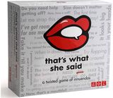 Stalo žaidimas THAT'S WHAT SHE SAID (EN)