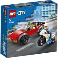 LEGO LEGO City Policijos motociklo ir automobilio gaudynės 60392