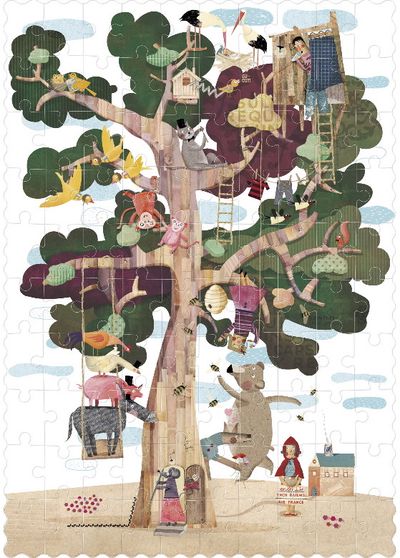 Dėlionė LONDJI My tree puzzle 100 det.