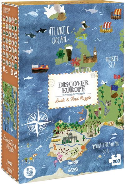 Dėlionė LONDJI Discover Europe 200 det.