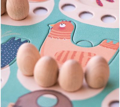 Stalo žaidimas LONDJI Cluck, cluck! The fox!