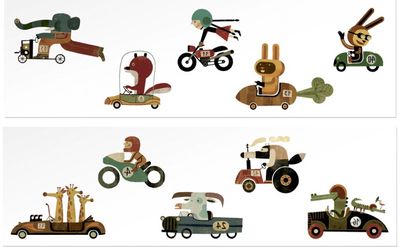 Laikinosios tatuiruotės LONDJI Race