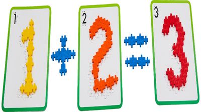 PLUS PLUS konstruktorius, Pradžiamokslis ABC ir 123