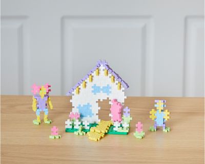 PLUS PLUS konstruktorius SUPER Pradžiamokslis, pastelinės spalvos