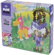 PLUS PLUS konstruktorius, Žirgas su karieta, 170 det.