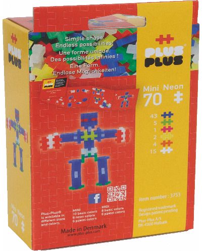 PLUS PLUS konstruktorius, Robotas, 70 det.