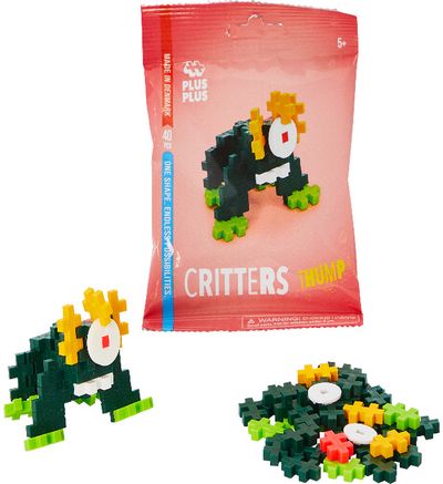 PLUS PLUS konstruktorius, Monstriukas raudonas