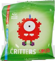 PLUS PLUS konstruktorius, Monstriukas žalias