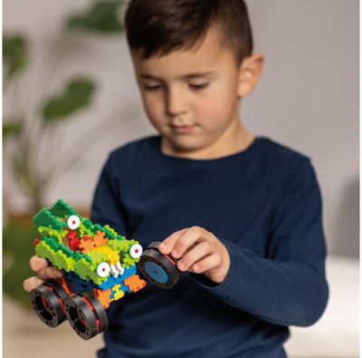 PLUS PLUS konstruktorius, Sunkvežimis monstras RATAI, GO!