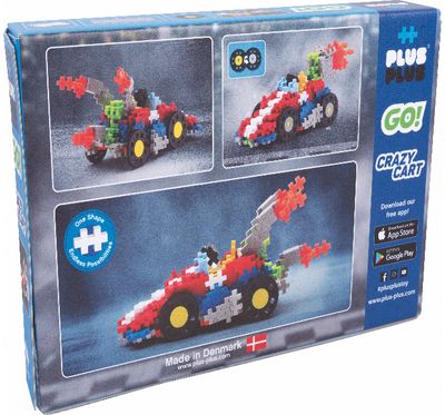 PLUS PLUS konstruktorius Go! Kartingai