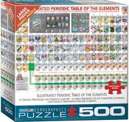 Dėlionė EUROGRAPHICS Illustrated Periodic Table 500d. (anglų kalba)
