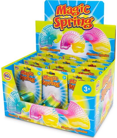 Žaislas forminė spyruoklė MAGIC SPRING SHAPES įv.rūšys