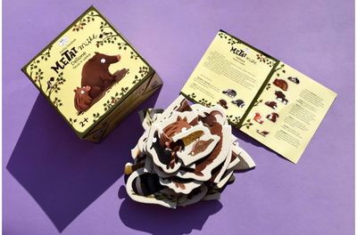 Dėlionė METAI MIŠKE. TĖVAI IR VAIKAI