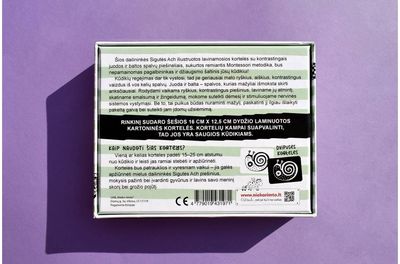 Kortelės su piešinėliais kūdikiams KAS GYVENA SODYBOJE /KAS GYVENA MIŠKE IR EŽER E (įvairios rūšys)