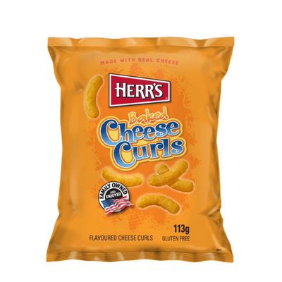Traškučiai HERR'S (CHEESE CURLS), 113g