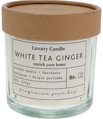 Žvakė GLASS LINEN/GINGER/OUD, 10 cm